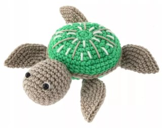 Zestaw do szydełkowania PRZYTULANKA ŻÓŁW zestaw kreatywny DIY CraftID