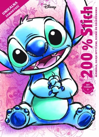 200% Stitch. Mandale, iluzje optyczne, scenki do kolorowania. Disney
