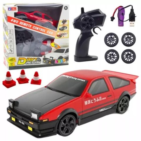 AUTO DO DRIFTU ZDALNIE STEROWANE CZERWONE AUTO DO DRIFTU ZDALNIE STEROWANE CZERWONE