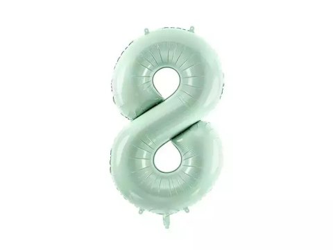 Balon foliowy 8 zielony 72cm Balon foliowy 8 zielony 72cm