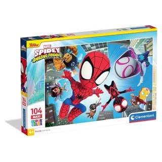 CLE puzzle 104 maxi SuperKolor Spidey_Frien.23777