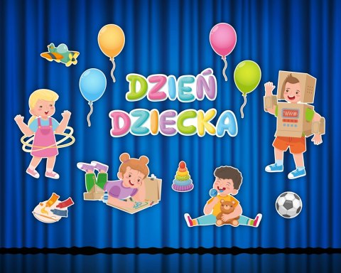 DEKORACJA OKOLICZNOŚCIOWA - DZIEŃ DZIECKA XL (14 elementów) - LearnHow DEKORACJA OKOLICZNOŚCIOWA - DZIEŃ DZIECKA XL (14 elementów) - LearnHow