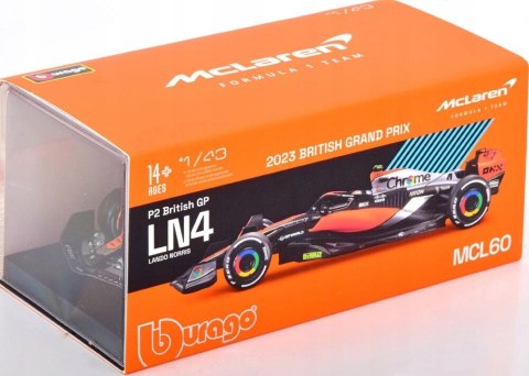 F1 McLAREN MCL60 L.Norris KASK 2023 1/43 Bburago