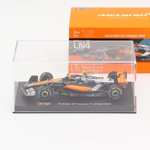 F1 McLAREN MCL60 L.Norris KASK 2023 1/43 Bburago