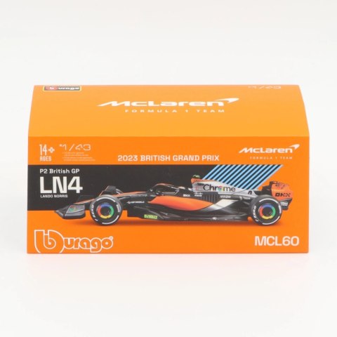 F1 McLAREN MCL60 L.Norris KASK 2023 1/43 Bburago
