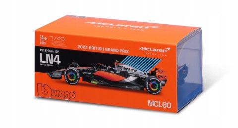 F1 McLAREN MCL60 L.Norris KASK 2023 1/43 Bburago