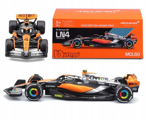 F1 McLAREN MCL60 L.Norris KASK 2023 1/43 Bburago