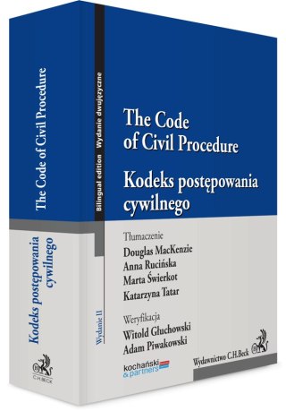 Kodeks postępowania cywilnego. The Code of Civil Procedure