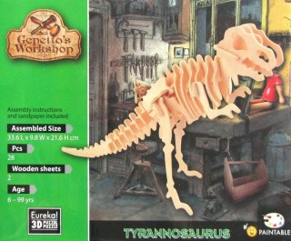 Łamigłówka drewniana Gepetto. Tyranozaur G3