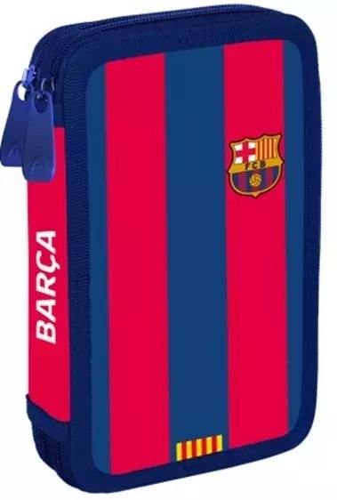 Piórnik 2-komorowy bez wyposażenia FC Barcelona Piórnik 2-komorowy bez wyposażenia FC Barcelona