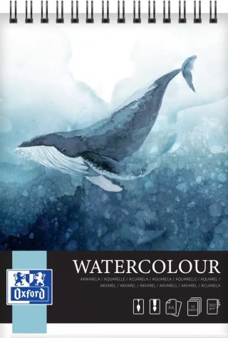 Szkicownik A4/10k 300g Na Spirali Watercolou Oxf