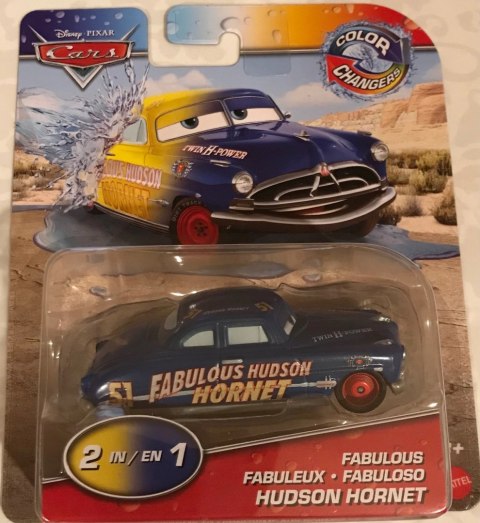 Autko zmieniające kolor Hudson Hornet HRX42 Autko zmieniające kolor Hudson Hornet HRX42
