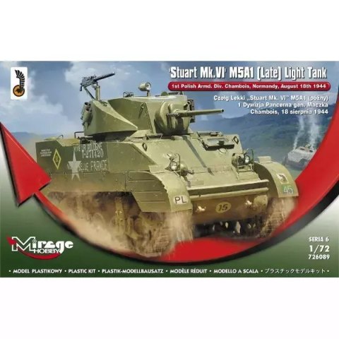 Czołg lekki Stuart MkVI M5A1 Czołg lekki Stuart MkVI M5A1
