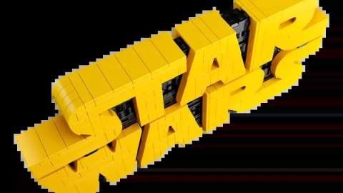 LEGO Star Wars™ Logo Star Wars™ zbudowane z klocków 75407