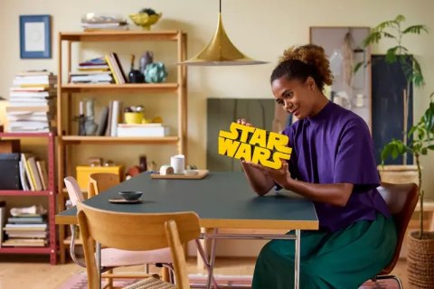 LEGO Star Wars™ Logo Star Wars™ zbudowane z klocków 75407
