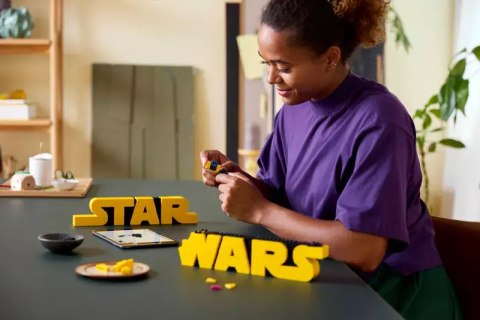 LEGO Star Wars™ Logo Star Wars™ zbudowane z klocków 75407