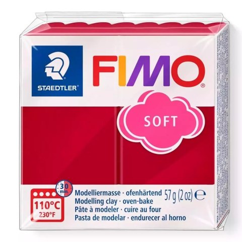 Masa termoutwardzalna Fimo 57g karminowy Masa termoutwardzalna Fimo 57g karminowy