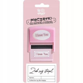 Pieczątka z napisem I love You