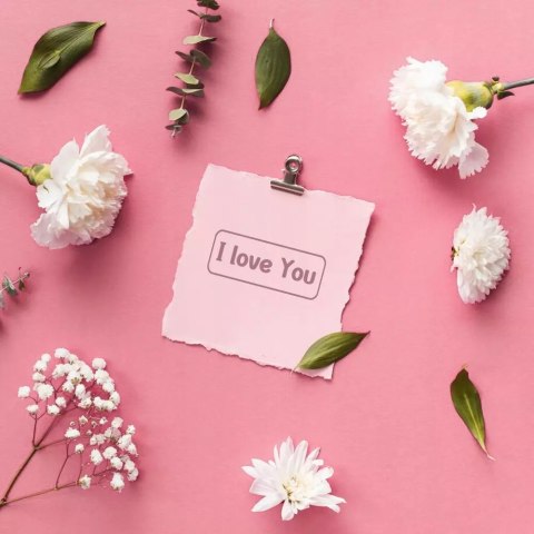 Pieczątka z napisem I love You Pieczątka z napisem I love You