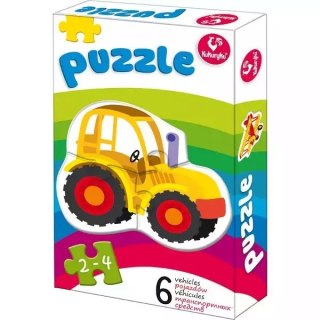 Pierwsze puzzle. Pojazdy