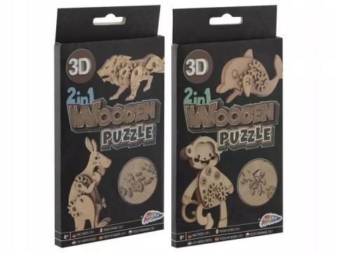 Puzzle 3D przestrzenne RUCHOME EKO CERTYFIKAT FSC
