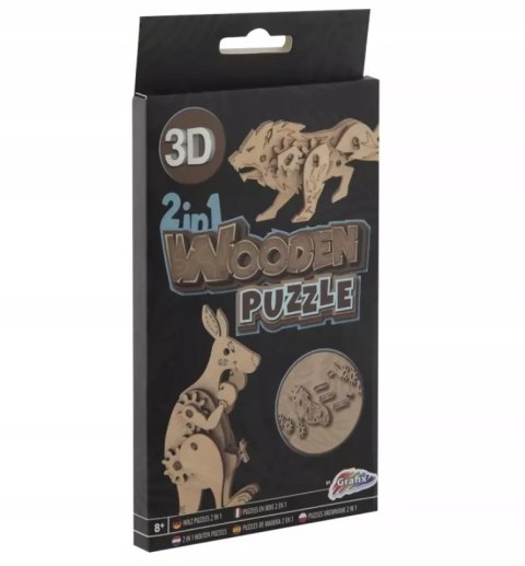 Puzzle 3D przestrzenne RUCHOME EKO CERTYFIKAT FSC