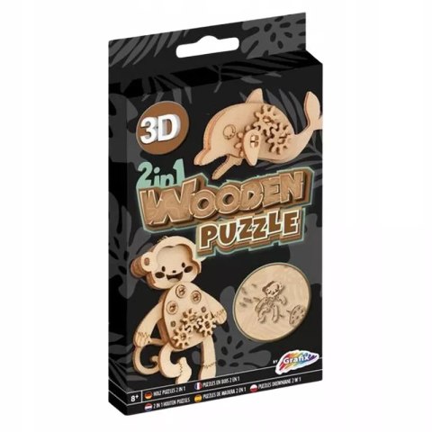 Puzzle 3D przestrzenne RUCHOME EKO CERTYFIKAT FSC
