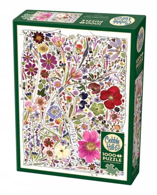 Puzzle Cobble Hill 1000 elementów Cobble Hill Puzzle 1000 el. Prasowane kwiaty: Wiosna 625012402736