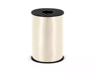Wstążka plastikowa jasna kremowa 5mmx225m