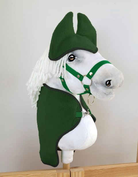 Zestaw dla Hobby Horse A3: derka + nauszniki - zielony Zestaw dla Hobby Horse A3: derka + nauszniki - zielony
