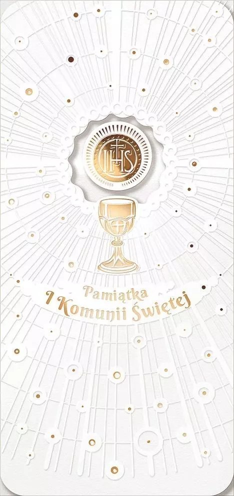 Kartka okolicznościowa - Komunia Kartka okolicznościowa - Komunia