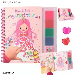 Kolorowanka Fingerprint fun Princess Mimi 12105A