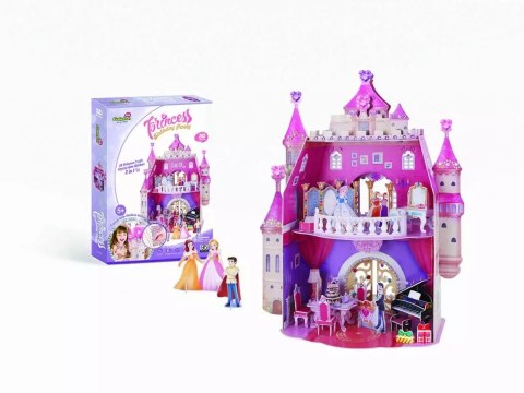 Puzzle 3D 95 elementów. Urodziny księżniczek Puzzle 3D 95 elementów. Urodziny księżniczek