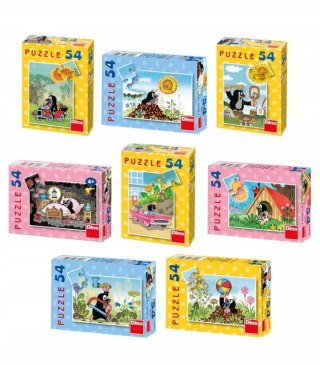 Puzzle Dino Krecik 54 elementów Krecik puzzle mini