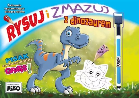 Rysuj i zmazuj z dinozaurem Rysuj i zmazuj z dinozaurem