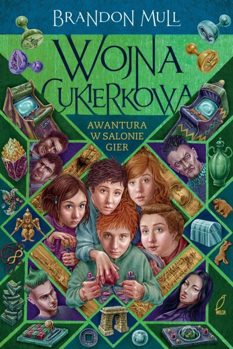 Wojna cukierkowa. Tom 2. Awantura w salonie gier Wojna cukierkowa. Tom 2. Awantura w salonie gier