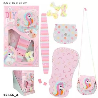 Zestaw do robienia torebki DIY z Jednorożcem Ylvi 12666A
