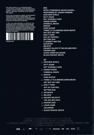 Don't Think, CD + DVD