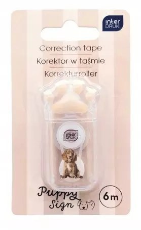 INTERDRUK KOREKTOR W TAŚMIE PUPPY 6m korektor dla dziewczynki