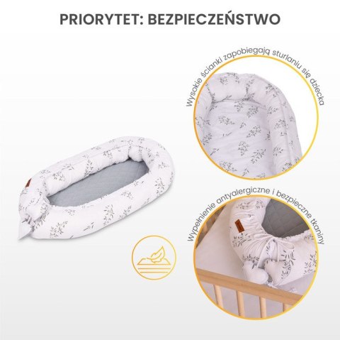 KOKON MUŚLIN DMUCHAWCE BEŻOWE 80x45 KOKON MUŚLIN DMUCHAWCE BEŻOWE 80x45