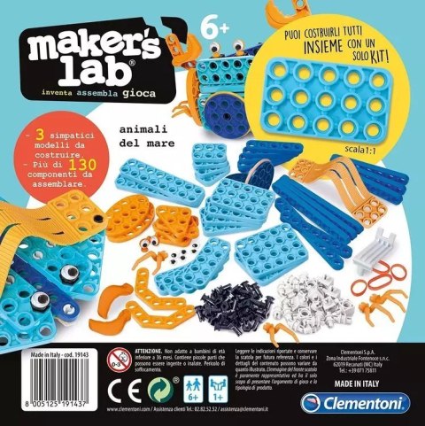 Maker's Lab. Zwierzęta morskie