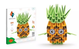 Origami 3D. Ananas (64 elementy)