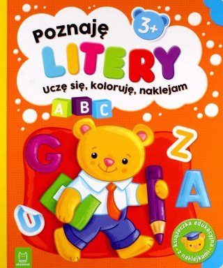 Poznaję litery. Uczę się, koloruję, naklejam