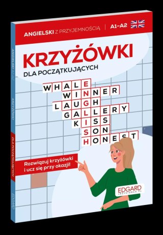 Angielski. Krzyżówki dla początkujących A1-A2