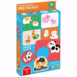 CzuCzu. Pierwsze puzzle 10 elementów. Przyjaciele
