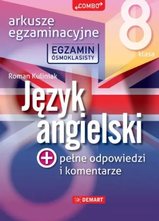 Egzamin ósmoklasisty. Arkusze (+ rozwiązania). Angielski