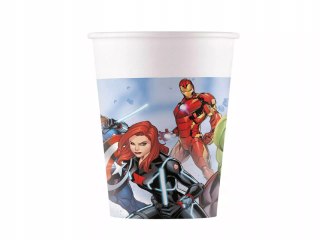 Kubeczki urodzinowe Avengers 200ml 8szt