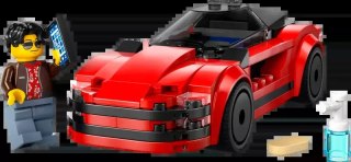 LEGO City Czerwony samochód sportowy 60448