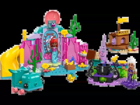 LEGO ǀ Disney Princess Kryształowa grota Arielki 43254
