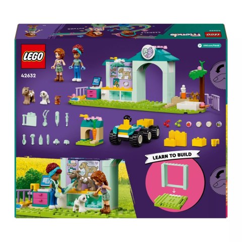 LEGO Friends Lecznica dla zwierząt gospodarskich 42632 LEGO Friends Lecznica dla zwierząt gospodarskich 42632